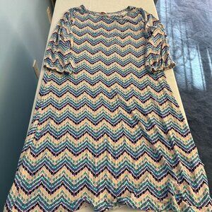 pixley 3/4 length sleeve dress